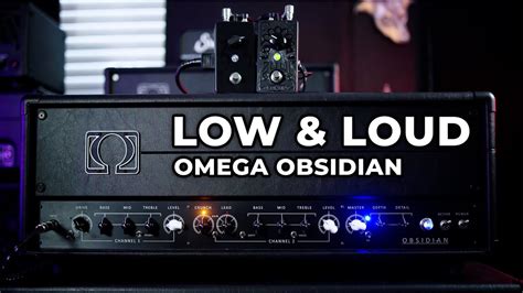 omega ampworks obsidian